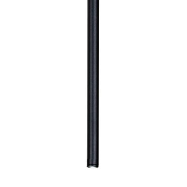 Nova Luce Ultrathin - hanglamp - Ø 2,5 x 150 cm - 3W LED incl. - zwart