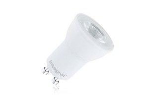 Integral LED-spot - Ø 3,5 x 4,8 cm - GU10 (mini) - 3,4W niet dimbaar - 4000K - wit