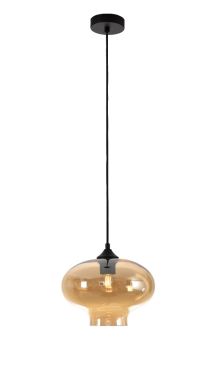 Artdelight Toronto - hanglamp - Ø 26,5 x 175 cm - amber
