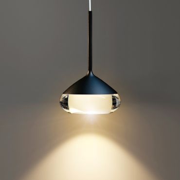 Artdelight Phoenix - hanglamp - Ø 11,6 x 208,2 cm - 7W dimbare led incl. - zwart