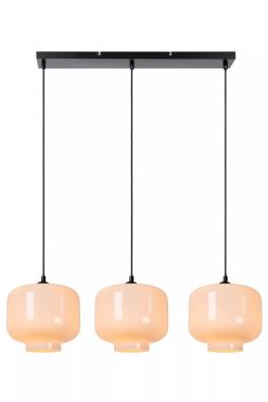 Lucide Medine - hanglamp - 90 x 25 x 159,7 cm - wit