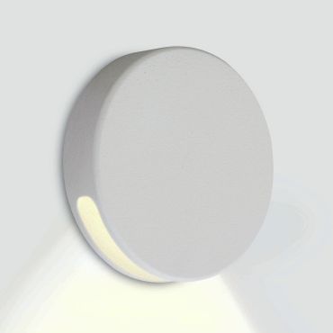 ONE Light Dark Light Step Series - inbouw wandverlichting - Ø 5 x 4 cm - 2W dimbare LED incl. - IP65 - wit