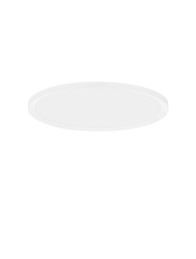 Nova Luce Aoton - plafondlamp - Ø 40 x 5 cm - 35W dimbare LED incl. - zandwit