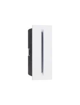 Nova Luce Aizen - inbouw wandverlichting - 5 x 13,5 x 6,5 cm - 3W LED incl. - IP65 - zandwit