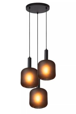 Lucide Eloise - hanglamp - Ø 40 x 150 cm - zwart