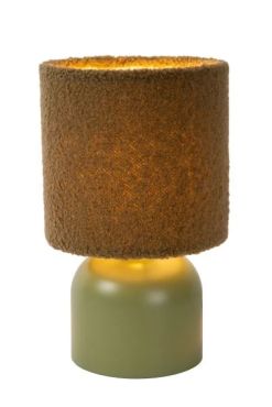 SHOWROOMMODEL - Lucide Woolly - tafellamp - Ø 16 x 28 cm - groen