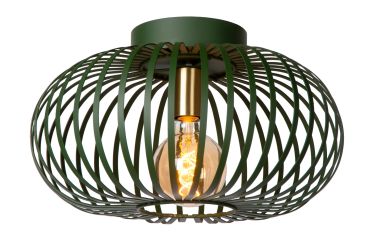 Lucide Manuela - plafondverlichting - Ø 39,5 x 23 cm - groen
