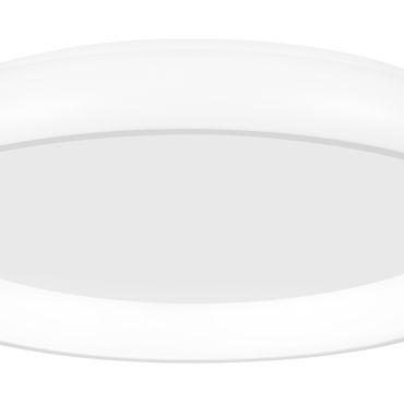 Nova Luce Albi - plafondverlichting - Ø 41 x 8,5 cm - 32W LED incl. - wit