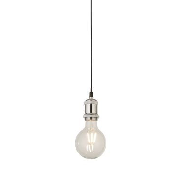 Searchlight Suspension - hanglamp - Ø 9,8 x 150 cm - chroom