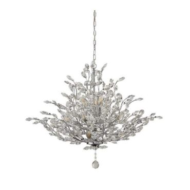 Searchlight Bouquet - hanglamp - Ø 84 x 158 cm - chroom