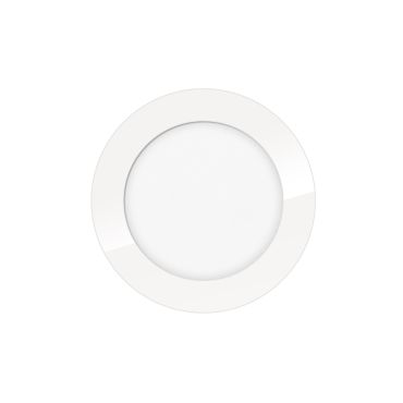 ETH Anne Round - plafondlamp - Ø 17 x 2,7 cm - 3 stappen dimbaar - 10W LED incl. - IP44 - wit
