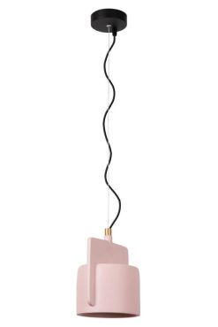 Lucide Ninja - hanglamp - 19 x 16 x 120 cm - roze
