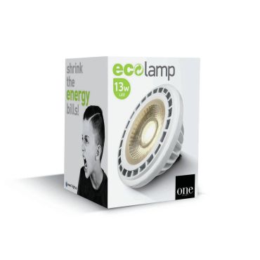 ONE Light R111 GU10 LED - Ø 11,1 x 6,9 cm - GU10 - 13W niet dimbaar - wit - 4000K