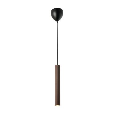 Nordlux Vico - hanglamp - Ø 12,5 x 150 cm - bruin metalic