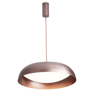 VK Lighting Enya - hanglamp - Ø 50 x 150 cm - 40W dimbare LED incl. - bruin