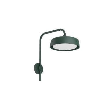 VK Lighting Jade - buiten wandverlichting - Ø 18 x 30,6 cm - 12W LED incl. - IP65 - groen