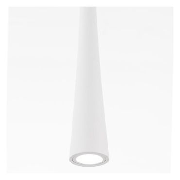 Nova Luce Goccio - hanglamp - Ø 3 x 160 cm - 7W LED incl. - wit