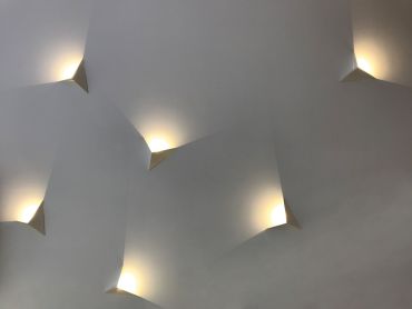 VK Lighting Asteri - wandverlichting - 24,5 x 7,5 x 20,5 cm - 2W LED incl. - goud